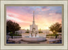 Denver Sunset Fountain