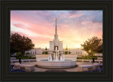 Denver Sunset Fountain