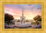 Denver Sunset Fountain