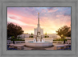 Denver Sunset Fountain