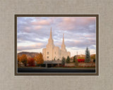 Brigham City Temple Seasons Change