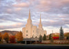 Brigham City Temple Seasons Change