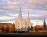 Brigham City Temple Seasons Change