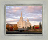 Brigham City Temple Seasons Change