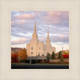 Brigham City Temple Seasons Change