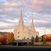 Brigham City Temple Seasons Change