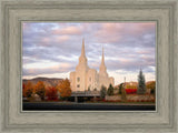 Brigham City Temple Seasons Change