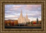 Brigham City Temple Seasons Change