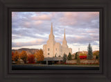 Brigham City Temple Seasons Change