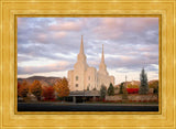 Brigham City Temple Seasons Change