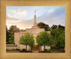 Winter Quarters Temple Rainy Evening