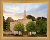 Winter Quarters Temple Rainy Evening