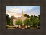 Winter Quarters Temple Rainy Evening