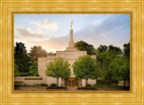 Winter Quarters Temple Rainy Evening