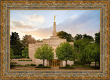 Winter Quarters Temple Rainy Evening