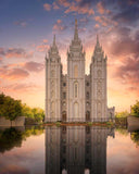 Salt Lake Temple Reflections