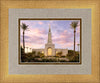 Redlands Temple Fountain Sunset