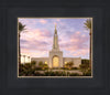 Redlands Temple Fountain Sunset