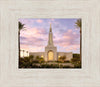 Redlands Temple Fountain Sunset