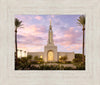 Redlands Temple Fountain Sunset