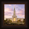 Redlands Temple Fountain Sunset