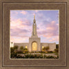 Redlands Temple Fountain Sunset