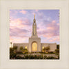 Redlands Temple Fountain Sunset