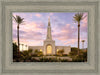 Redlands Temple Fountain Sunset