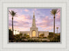 Redlands Temple Fountain Sunset