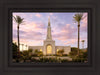 Redlands Temple Fountain Sunset