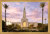 Redlands Temple Fountain Sunset