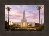 Redlands Temple Fountain Sunset