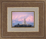 Payson Temple Winter Evening