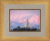 Payson Temple Winter Evening