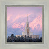 Payson Temple Winter Evening