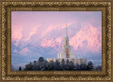 Payson Temple Winter Evening