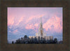 Payson Temple Winter Evening