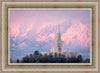 Payson Temple Winter Evening