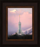 Mount Timpanogos Temple Winter Peaks