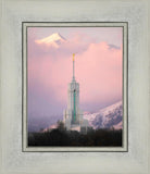 Mount Timpanogos Temple Winter Peaks