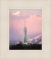 Mount Timpanogos Temple Winter Peaks