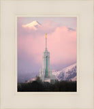 Mount Timpanogos Temple Winter Peaks