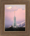 Mount Timpanogos Temple Winter Peaks