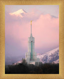 Mount Timpanogos Temple Winter Peaks