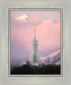 Mount Timpanogos Temple Winter Peaks