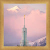 Mount Timpanogos Temple Winter Peaks