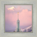 Mount Timpanogos Temple Winter Peaks