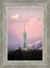 Mount Timpanogos Temple Winter Peaks