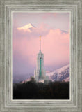 Mount Timpanogos Temple Winter Peaks