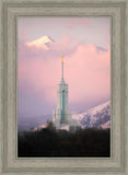 Mount Timpanogos Temple Winter Peaks